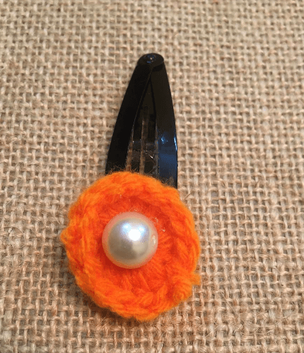 Crochet handmade Hair clips ( COMBO OFFER - 5 SET PAIR ) - image 3